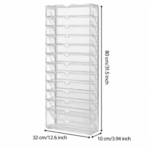 Mesh Metal Office Desktop Shelf Vertical File Rack Multi Layer Document Organizer Stand for Workspace